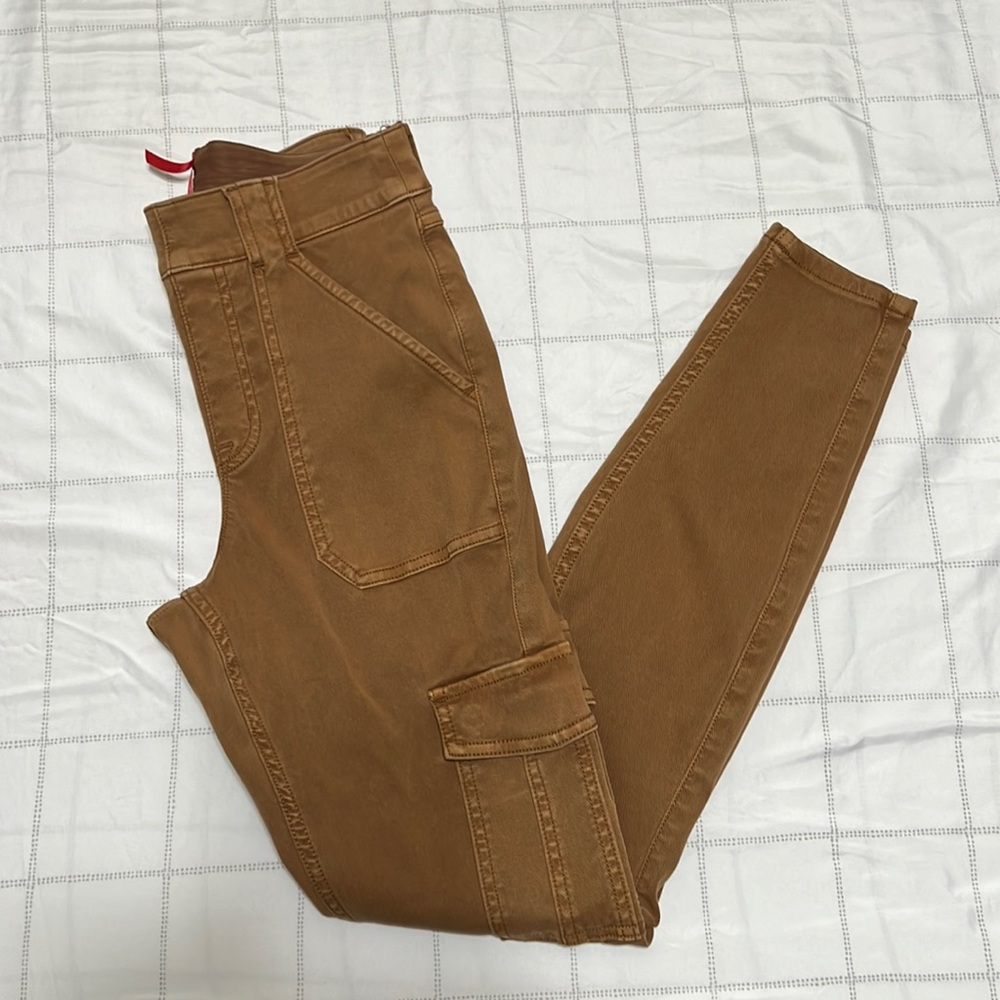 Stretch Twill Ankle Cargo Pant